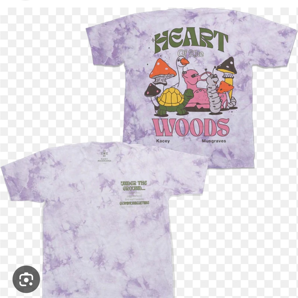Heart of the Woods Lavender Tie-Dye Women's Tee